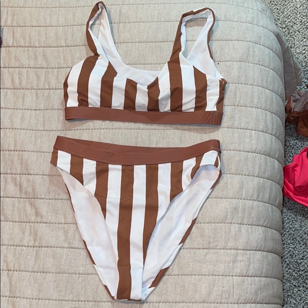 high waisted bikini